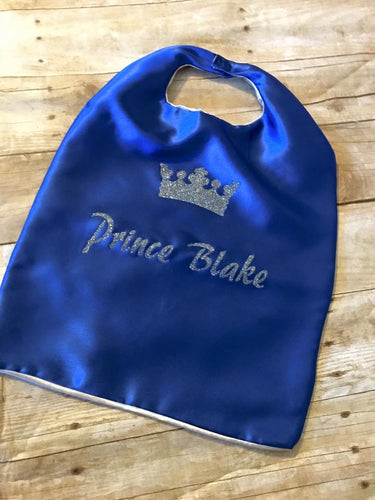 Baby Toddler Prince super hero cape