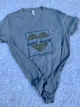 Load image into Gallery viewer, Kind heart leopard fundraiser shirt