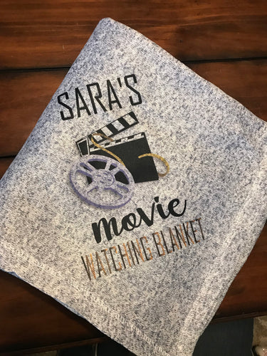 Custom Movie watching blanket