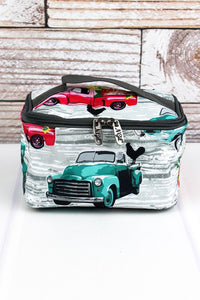 Vintage Truck Makeup Bag Case