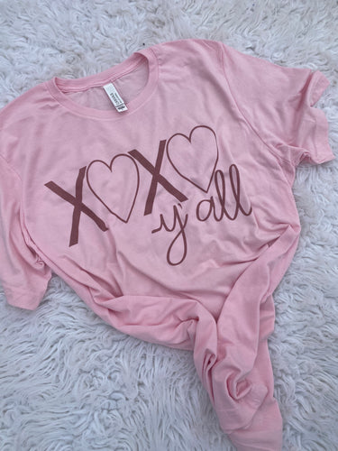 XOXO y’all fundraiser shirt