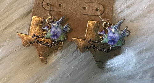 Texas Bluebonnets Earrings